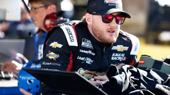 DraftKings-Partnership-NASCAR-Ty-Dillon NASCAR driver Ty Dillon as he lands a deal with DraftKings.