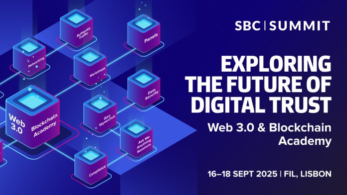 Exploring-the-future-of-digital-trust-Web-3.0-&-Blockchain-Academy-at-SBC-Summit-2025 SBC Web 3.0 and Blockchain Academy banner image