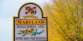 Intralot mulls legal action after Maryland walks back lottery contract A sign welcoming visitors to Maryland