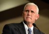 Mike Pence speaks as he supports the gambling tax provision in the One Big Beautiful Bill Act.