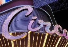A Circa Resort and Casino sign in Las Vegas