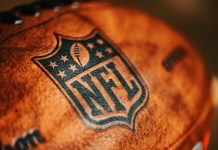 NFL logo on ball