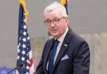 New Jersey Gov. Phil Murphy speaks with the state imposing a ban on sweepstakes gaming.