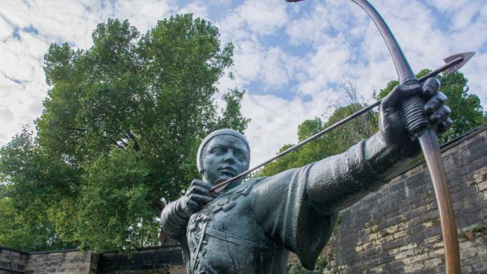 Robinhood-NJ-NV-Lawsuits Statue of Robin Hood