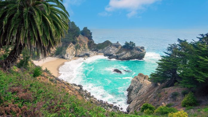 Second-California-tribe-speaks-out-against-proposed-sweepstakes-ban A tropical lagoon along California's Big Sur coastline