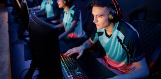 An esports player as Hard Rock Bet secures an esports agreement with Sports Information Services (SIS).