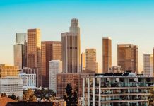 LA city attorney files illegal gambling suit against Stake.US and Kick Los Angeles city skyline