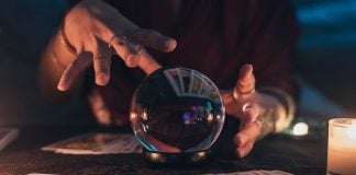 What does the future hold? Sportsbooks speak on prediction markets plans A fortune-teller using a crystal ball to predict the future