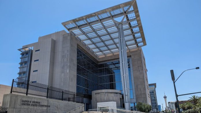 The Lloyd. D George Federal Courthouse in Las Vegas, Nevada