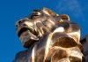 The MGM Grand Lion in Las Vegas, Nevada