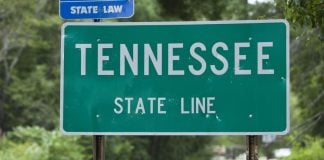 Blazesoft’s Sportzino exits Tennessee after cease-and-desist order A road sign marking the Tennessee state line