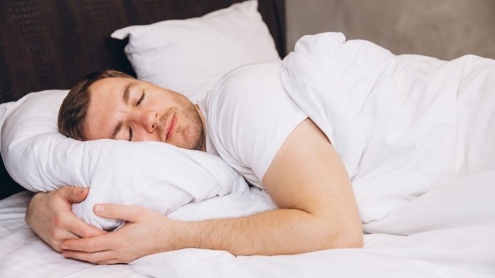 A person sleeps as Sleeper alleges misconduct by the CFTC.