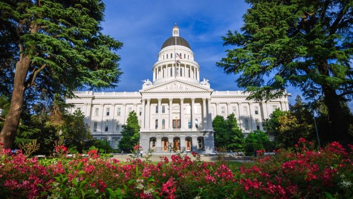 California-Senate-unanimously-approves-amended-sweepstakes-ban The California State Capitol, where the Senate approved a ban on sweepstakes gaming