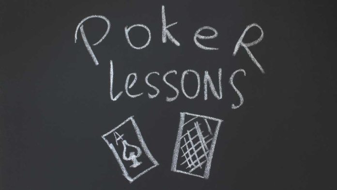 ClubWPT-GoldTraining-Change Poker lessons written on chalkboard