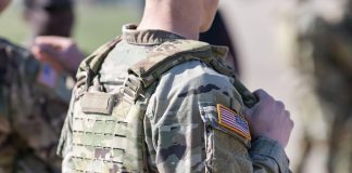 Government not combating military gambling disorders, says auditor A man in US ARMY attire with the American flag on his sleeve