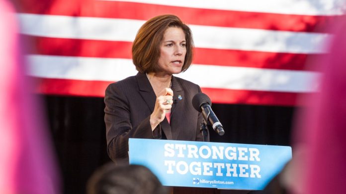 Latest-effort-to-repeal-sportsbook-handle-tax-notes-prediction-market-threat Sen. Catherine Cortez Masto, co-sponsor of the WAGER Act