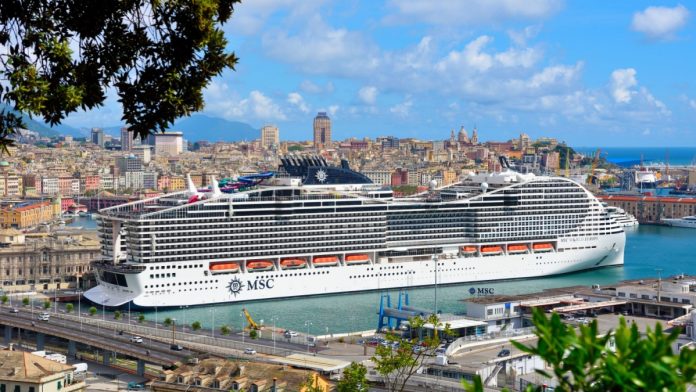 MSC Cruises as the company launches retail sports betting powered by Playtech.