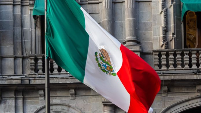 A Mexico flag as the country weighs a tax increase on gambling.