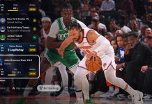 A preview of how the FanDuel integration will look on NBA On Prime