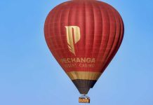 Pechanga Resorts hot air balloon