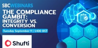 SBC Webinars: Safeguarding and streamlining compliance for operators SBC Webinars Shufti banner