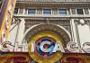 Chicago sign as legislators in the city consider tax-related changes to sports betting.
