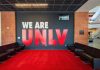 Interior view of the Student Union at UNLV