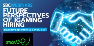 Webinar: Experts discuss future perspectives of online gaming hiring SBC Webinar Sept. 11 banner image