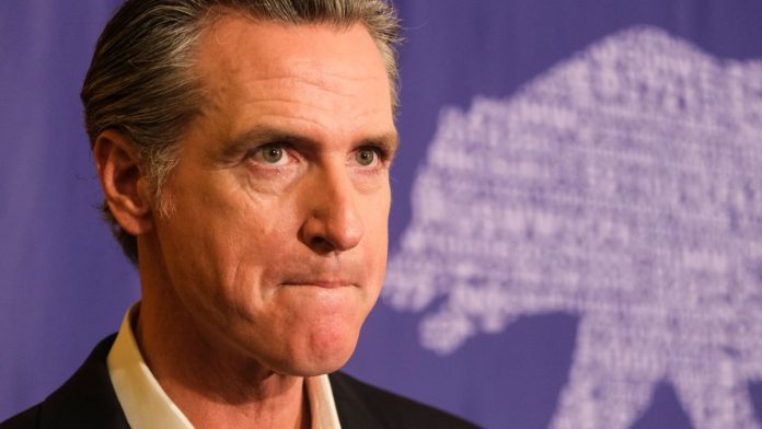 California-Gavin-Newsom-Signs-Sweepstakes-Ban Governor Gavin Newsom, who just signed a California sweepstakes bill into law.