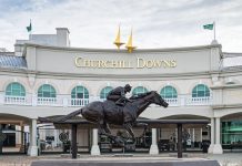Churchill Downs CEO wants to school prediction markets on horse racing The Barbaro Statue at Churchill Downs' complex in Louisville, Kentucky