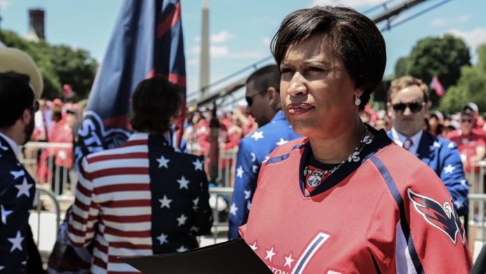 DC Mayor Bowser as she wants to legalize poker and blackjack in the district.