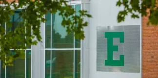 Eastern Michigan building as three former players dodged an NCAA investigation.