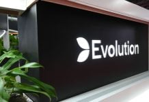 The logo for Evolution