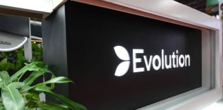 The logo for Evolution