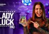 A promotional image from FanDuel Casino featuring new ambassador Lady Luck HQ