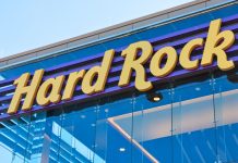 Hard Rock building as the company brings a new sports betting product to Florida.