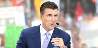 Rece Davis speaking after he was the cause of a fine against PENN by the Massachusetts regulators.