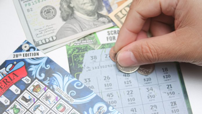 Lottery tickets as sales decline in Illinois and Nebraska.