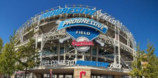 Ohio Gov. DeWine says major leagues taking lead on banning micro bets Progressive Field, the home of the MLB's Cleveland Guardians, who were embroiled in a prop betting controversy earlier in 2025