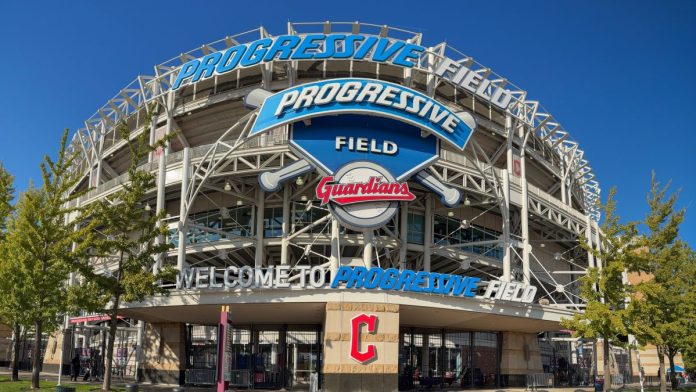 Ohio-Gov.-DeWine-says-major-leagues-taking-lead-on-banning-micro-bets Progressive Field, the home of the MLB's Cleveland Guardians, who were embroiled in a prop betting controversy earlier in 2025