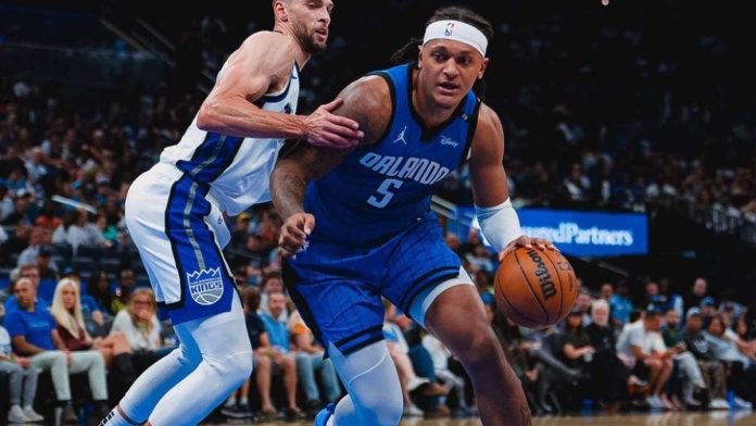 Orlando-Magic-Partnership-Hard-Rock-Bet Orlando Magic player as the team secures a partnership with Hard Rock Bet.