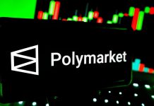 Polymarket soars to $8B valuation behind NYSE owner investment Polymarket logo as the company received a new investment.
