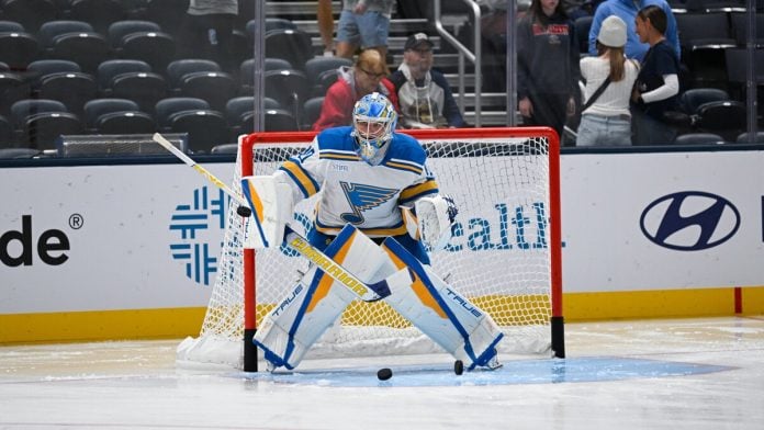 Underdog-MO-Deal-Blues_cropped St. Louis Blues goalie as the team partners with Underdog.