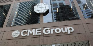 CME Group launching pro and college sports prediction markets in December The sign and logo of CME Group's Chicago Mercantile Exchange in Chicago