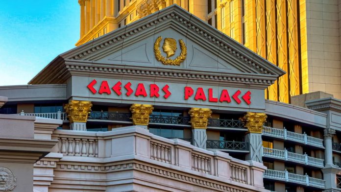 Caesars Palace as the company agrees to a settlement in Nevada.