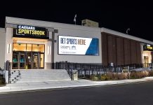 Caesars opens 16,000 sq. ft. sportsbook at Monmouth Park An exterior shot of the new standalone Caesars Sportsbook at Monmouth Park racetrack in New Jersey