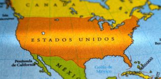 DraftKings looks to California and Texas with Spanish-language launch A map of the U.S. in Spanish, labeled Estados Unidos
