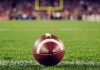 NFL ball as FanDuel plans to launch a group parlay feature for Thanksgiving.