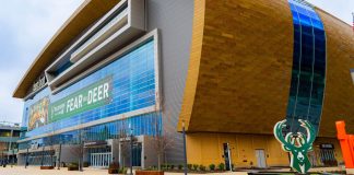 Major sportsbooks reject Wisconsin’s idea of online sports betting Milwaukee Bucks' Fiserv Forum stadium in Wisconsin