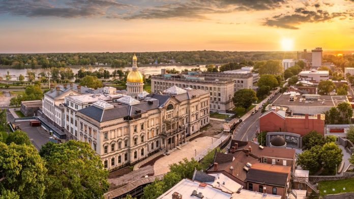 New-Jersey-lawmakers-double-down-on-attempt-to-ban-micro-betting The New Jersey State House in Trenton, NJ, where some lawmakers are hoping to ban micro betting